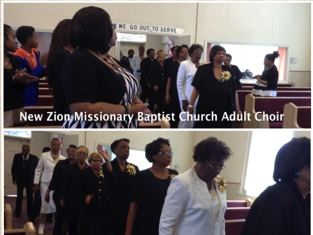 New Zion Adult Choir - October 2014